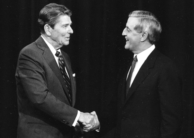 Ronald Reagan vs Walter Mondale