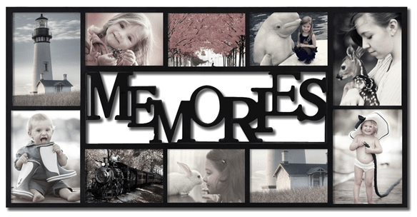Memories wall collage frame