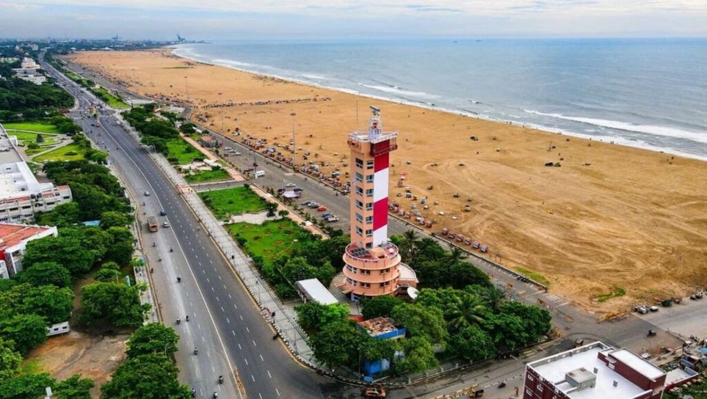 Marina Beach, Chennai: Where Urban Heart Meets Ocean's Soul