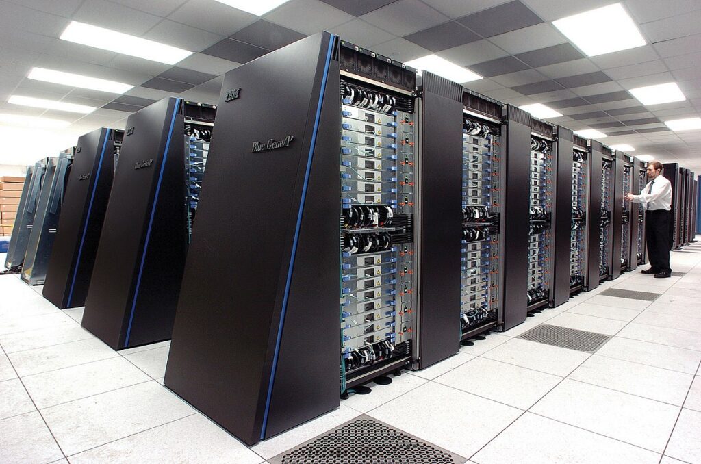 IBM Blue Gene P supercomputer 1