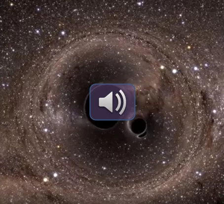 Black holes produce great sound