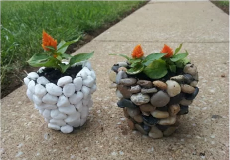 Stone planters