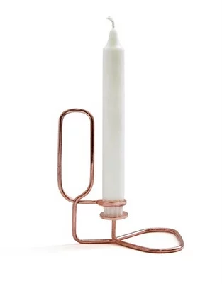 Coat Hanger Candlestick