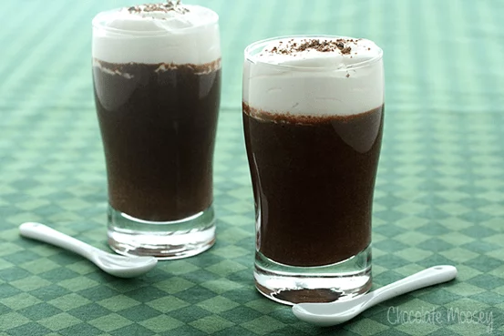 Chocolate Mousse Cups with Guinness
