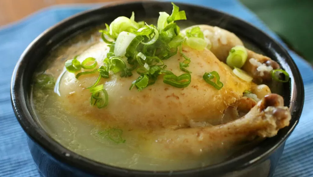 Ginseng Chicken Soup (Samgyetang)