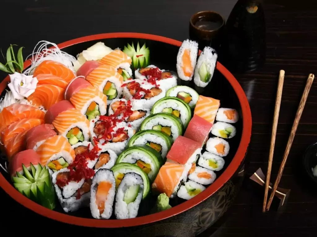 10 sushi